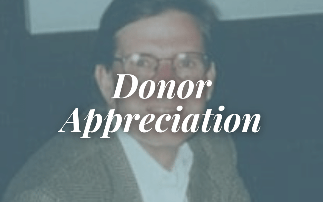 Donor Appreciation