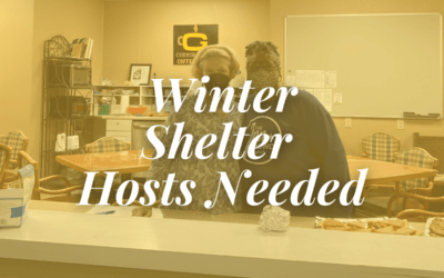 Winter Shelter Hosts Needed