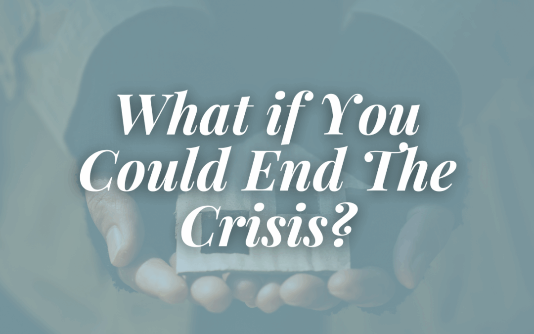 What if You Could End the Crisis?